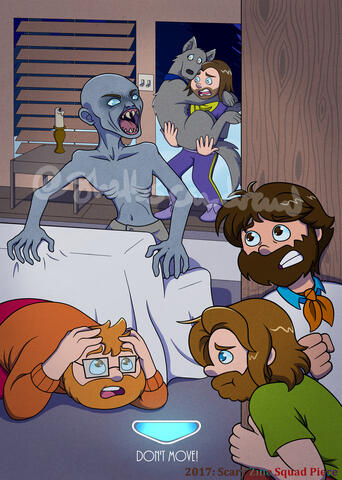 2017: Scary Zine Squad Piece